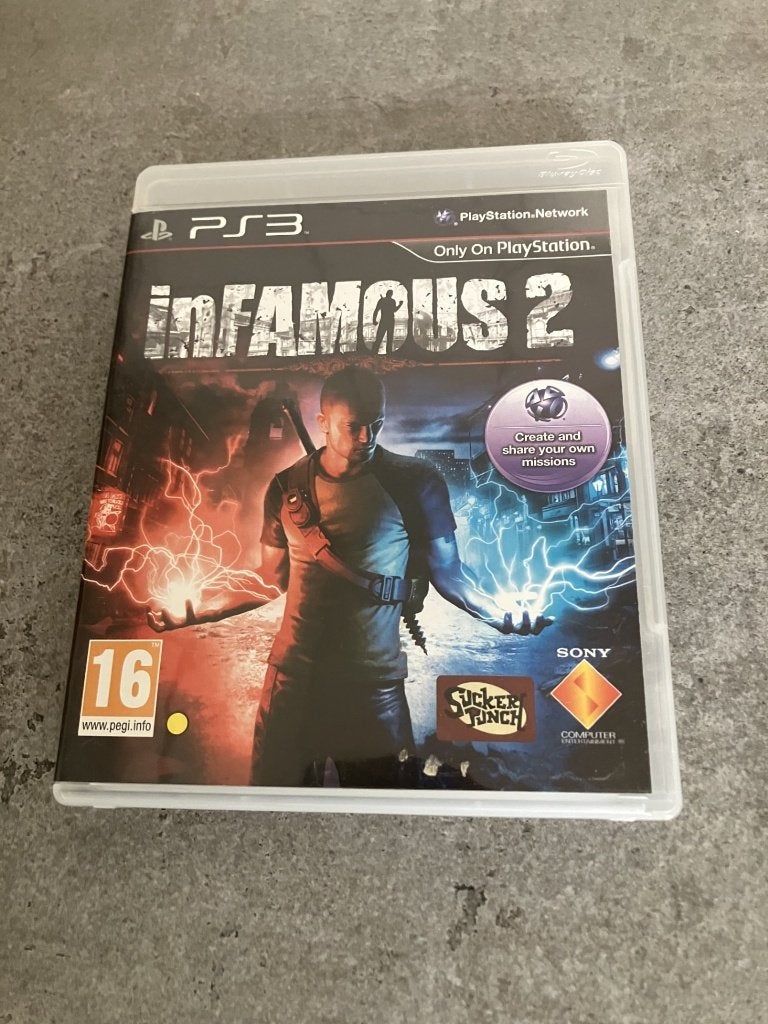 inFamous 2 (PS3), Avontuur en Actie, 1 speler, Ophalen of Verzenden, Zo goed als nieuw