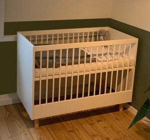 Petit Amelie Bocca ledikant + goed&schoon matras&beschermer, Ophalen, Gebruikt, Ledikant