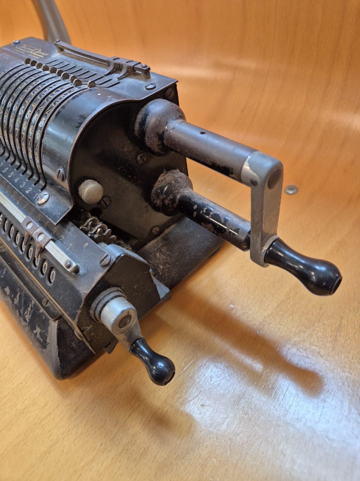 IN PRIJS VERLAAGD Antieke Odhner Rekenmachine, Antiek en Kunst, Antiek | Kantoor en Zakelijk, Ophalen