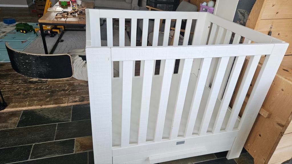 Witte box met lade, Kinderen en Baby's, Boxen, Gebruikt, Vierkant, Lade, Ophalen