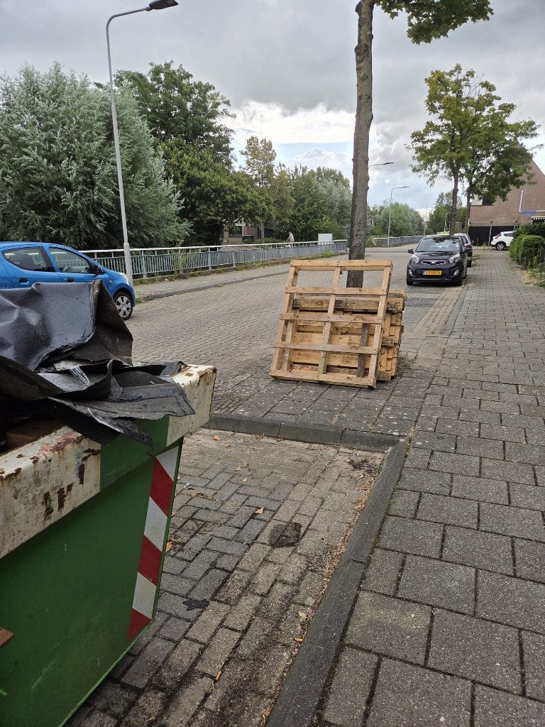 Pallets gratis ophalen, Ophalen, Gebruikt, Pallet, Minder dan 200 cm