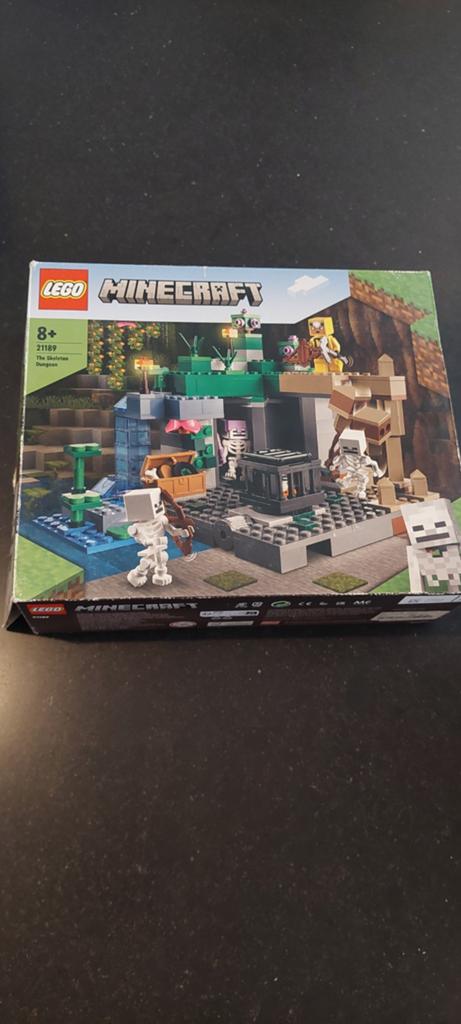 Lego Minecraft The Skeleton Dungeon 21189, Ophalen of Verzenden, Zo goed als nieuw