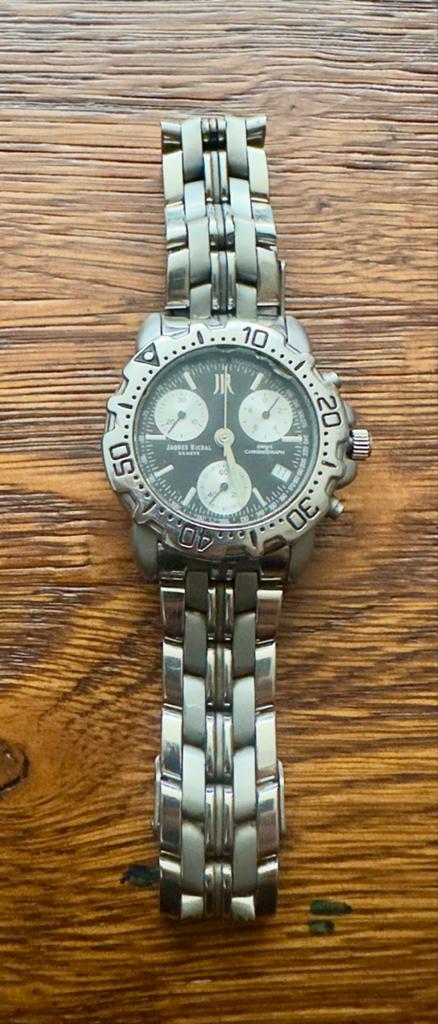 Jaques Richal Swiss Chronograph Herenhorloge, Sieraden, Tassen en Uiterlijk, Horloges | Heren, Overige merken, Staal, Polshorloge