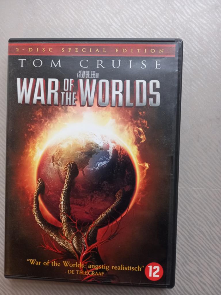 War of the worlds met Tom Cruise en Dakota Fanning., Cd's en Dvd's, Dvd's | Science Fiction en Fantasy, Vanaf 12 jaar, Ophalen of Verzenden