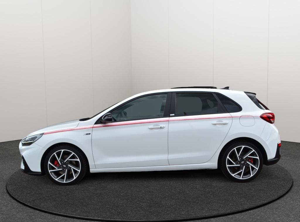 Hyundai i30 1.5 T-GDI N-Line MHEV LED/Pano/ACC/Camera, Automaat, Automatische klimaatregeling, Stof, Gebruikt