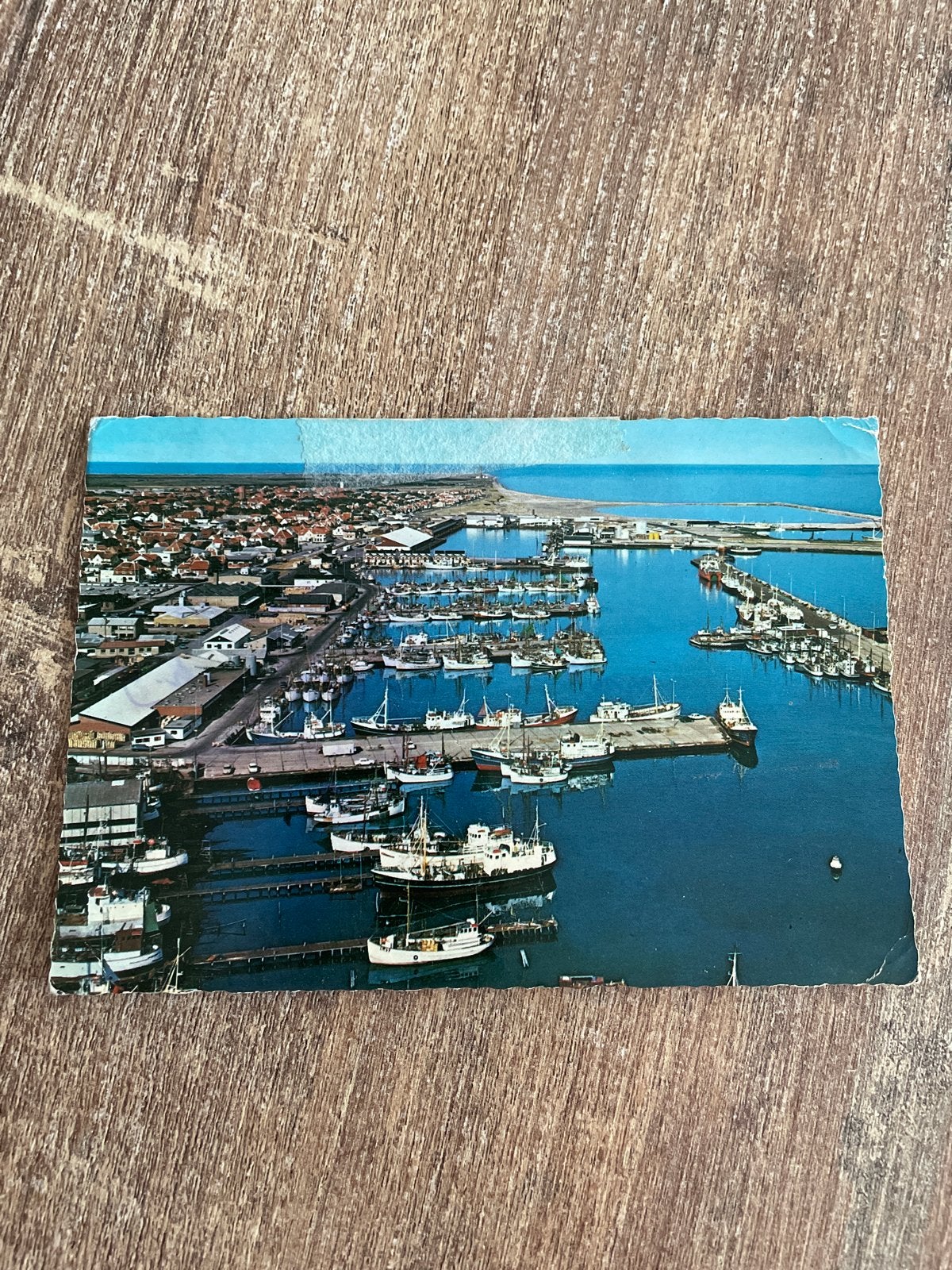 Oude ansichtkaart Skagen Haven, Denemarken (1960-1980), Ophalen of Verzenden, Gelopen, Overig Europa