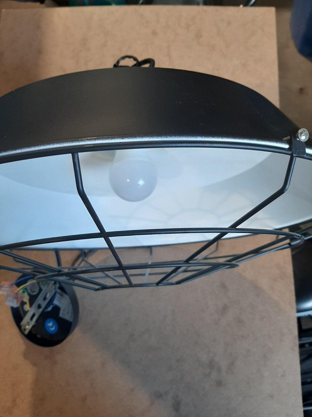 Arditi industriële hanglamp/zwarte hanglamp, Huis en Inrichting, Ophalen of Verzenden, Metaal, Industriële, Minder dan 50 cm