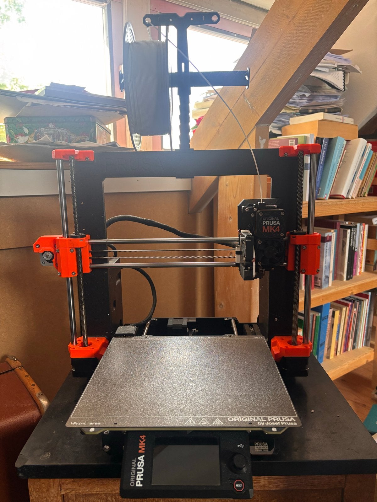 Prusa Original MK4 3D-printer met USB - Werkt perfect!, Ophalen of Verzenden, Gebruikt, Filament