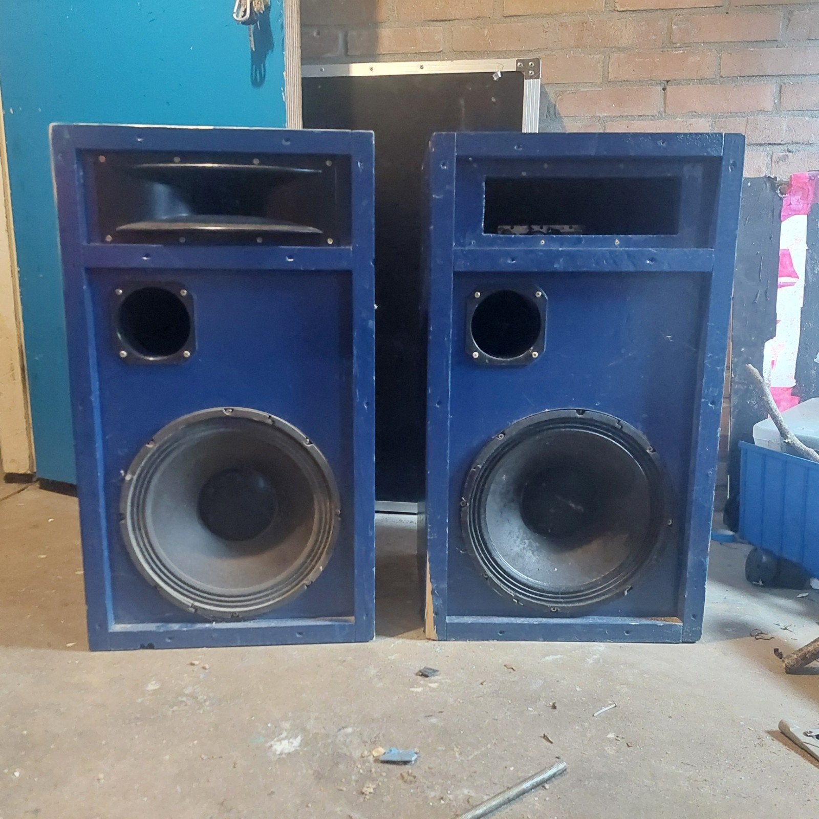 geluidsboxen, Audio, Tv en Foto, Luidsprekers, Gebruikt, Speakerset, Ophalen of Verzenden, Basreflex