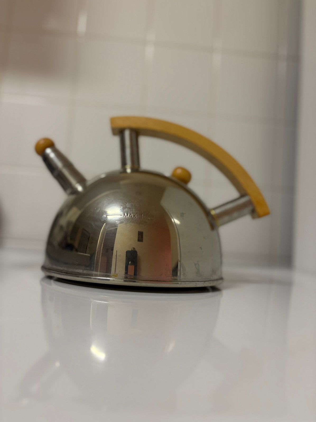 Vintage Retro Ikea fluitketel, Ophalen, Huis en Inrichting