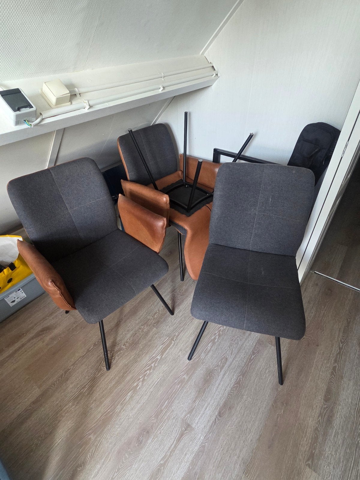 Set van 4 stoelen!, Huis en Inrichting, Stoelen, Ophalen