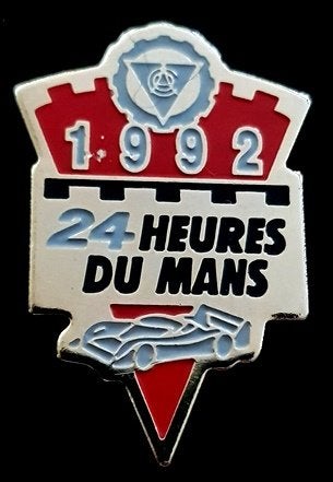 24 Heures du Mans 1992 pin, Verzenden, Nieuw, Sport, Speldje of Pin