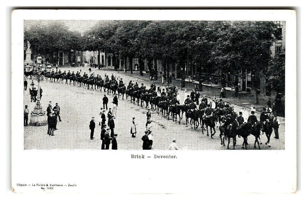 Deventer, Brink, Verzenden, Voor 1920, Ongelopen, Overijssel