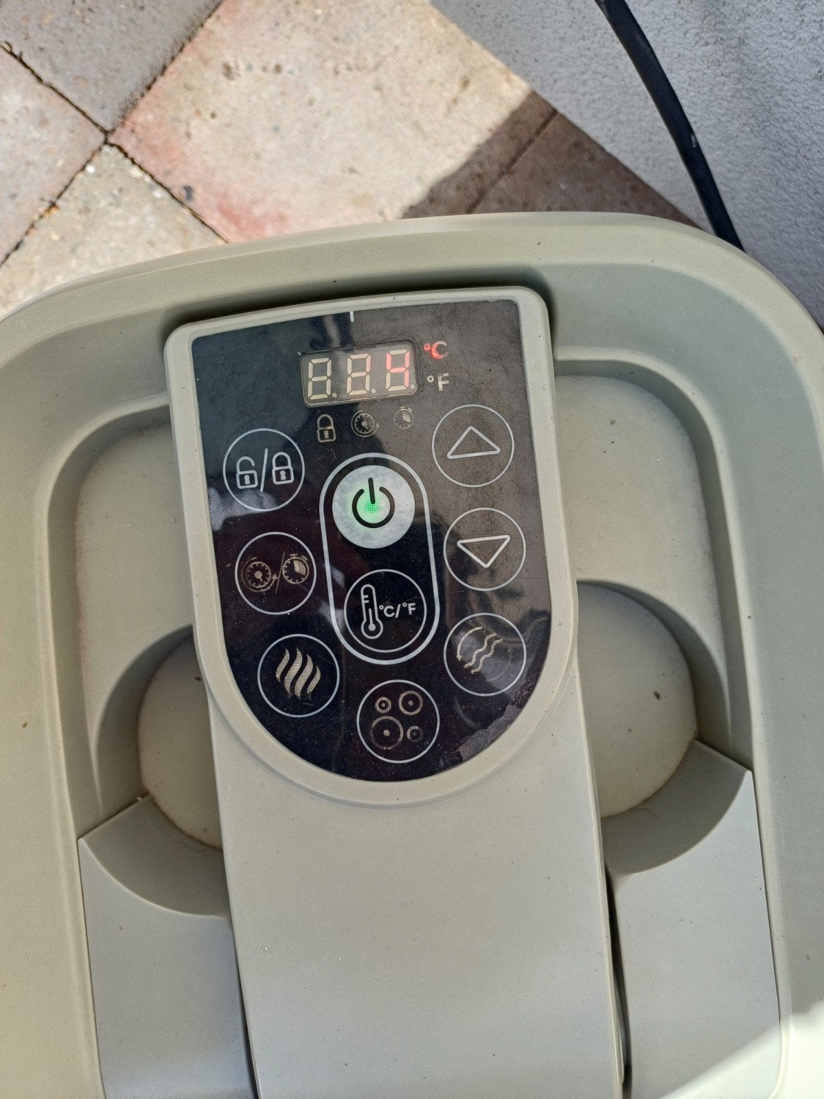 Lay-Z-Spa Jacuzzi - Lek (voor onderdelen of reparatie), Tuin en Terras, Zwembaden, Gebruikt, Minder dan 80 cm, Opblaaszwembad