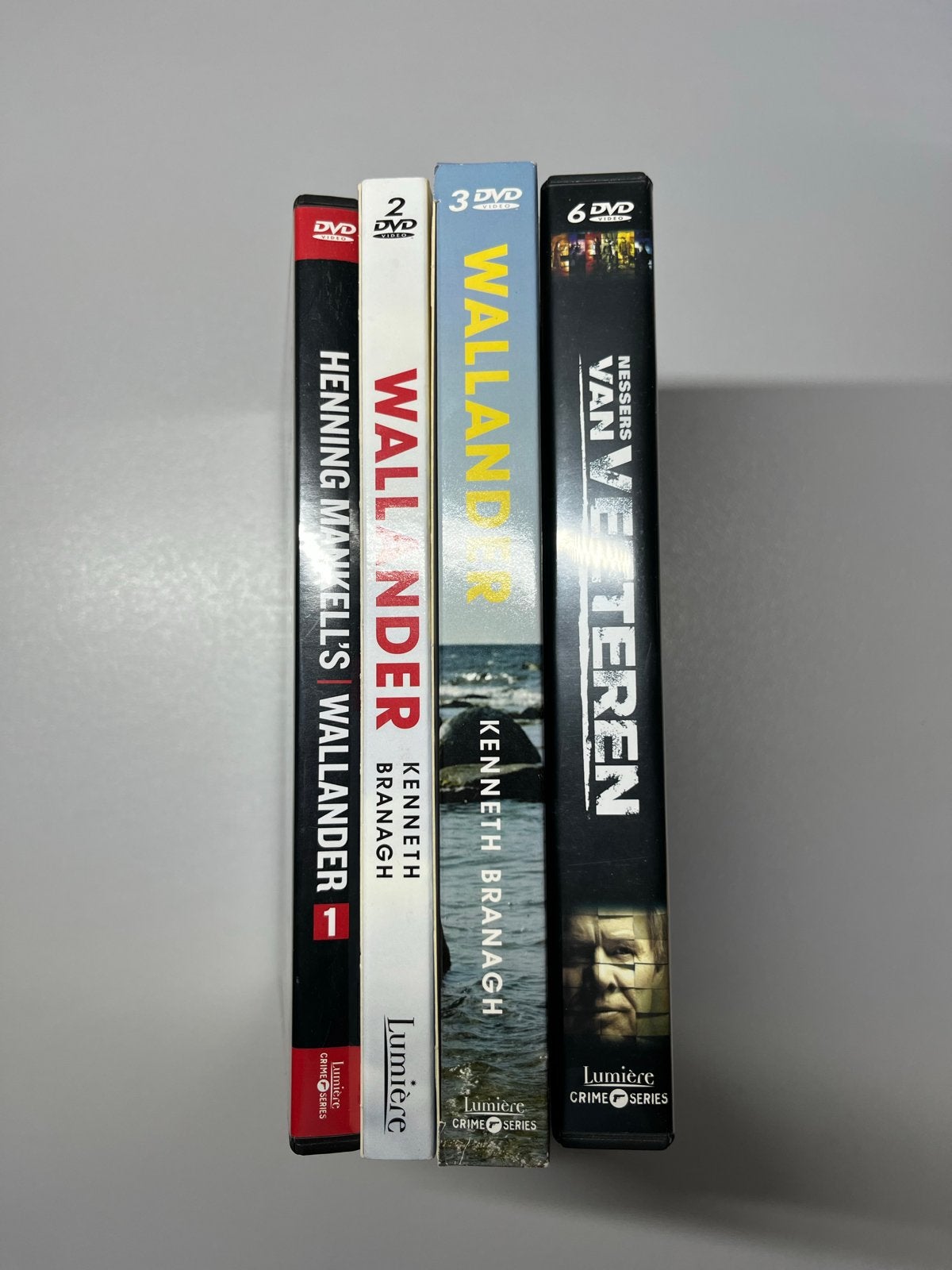 Wallander & Van Veeteren DVD Boxsets - Misdaadseries, Nederlands, Ophalen of Verzenden, Inclusief doosje, Gebruikt