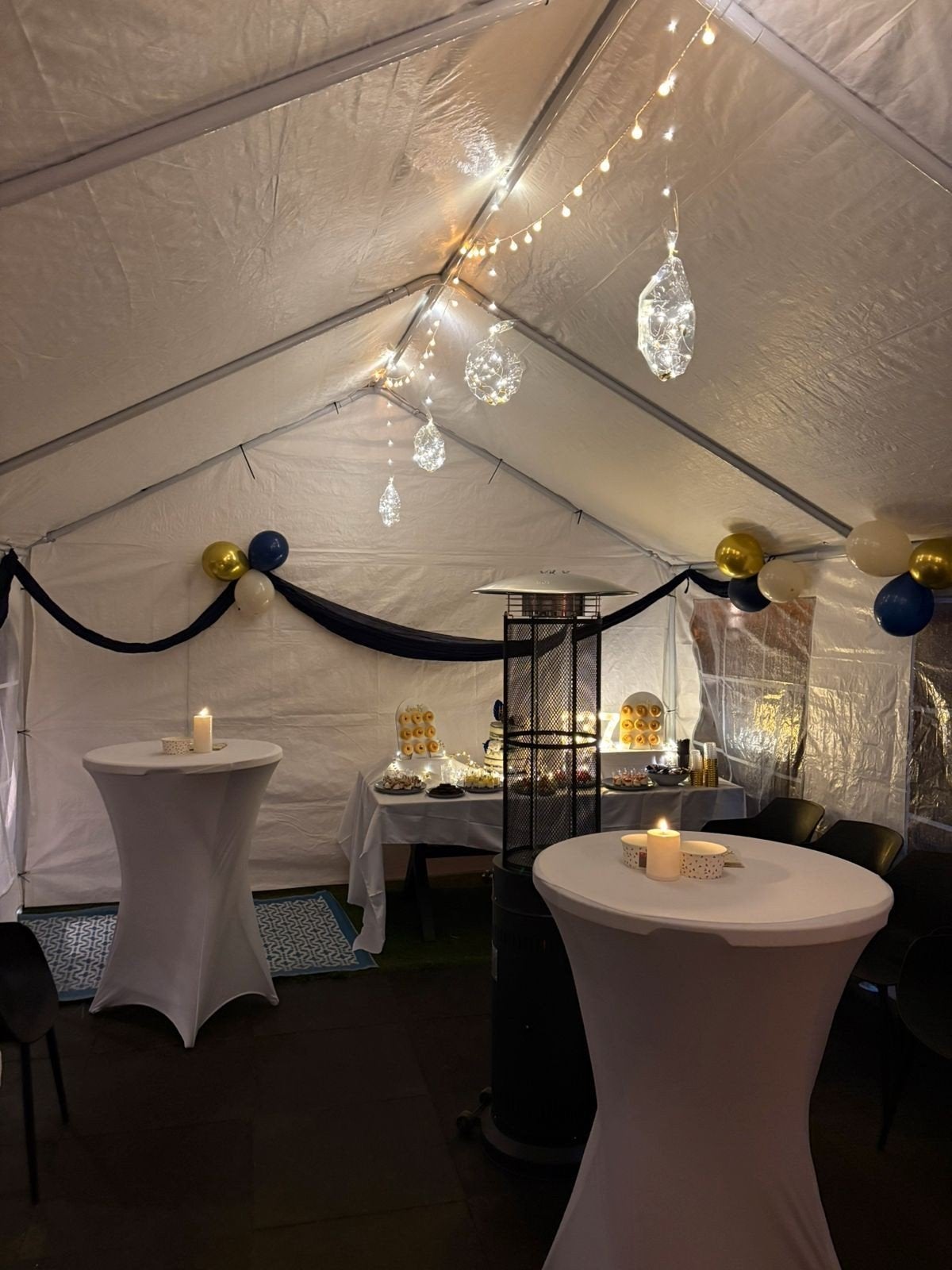 Te huur Partytent 4 x 6 , feesttent , tent, Ophalen, Nieuw, Minder dan 5 meter