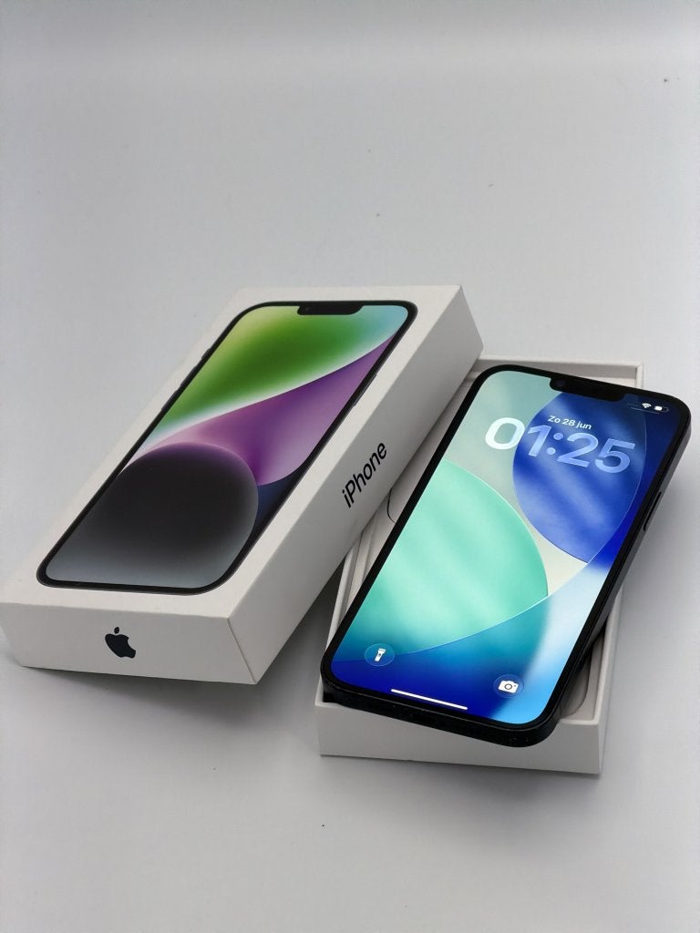 Zeer Nette iPhone 14 Plus Black 128GB, 99% batterijconditie!, Telecommunicatie, Mobiele telefoons | Apple iPhone, Gebruikt, 128 GB