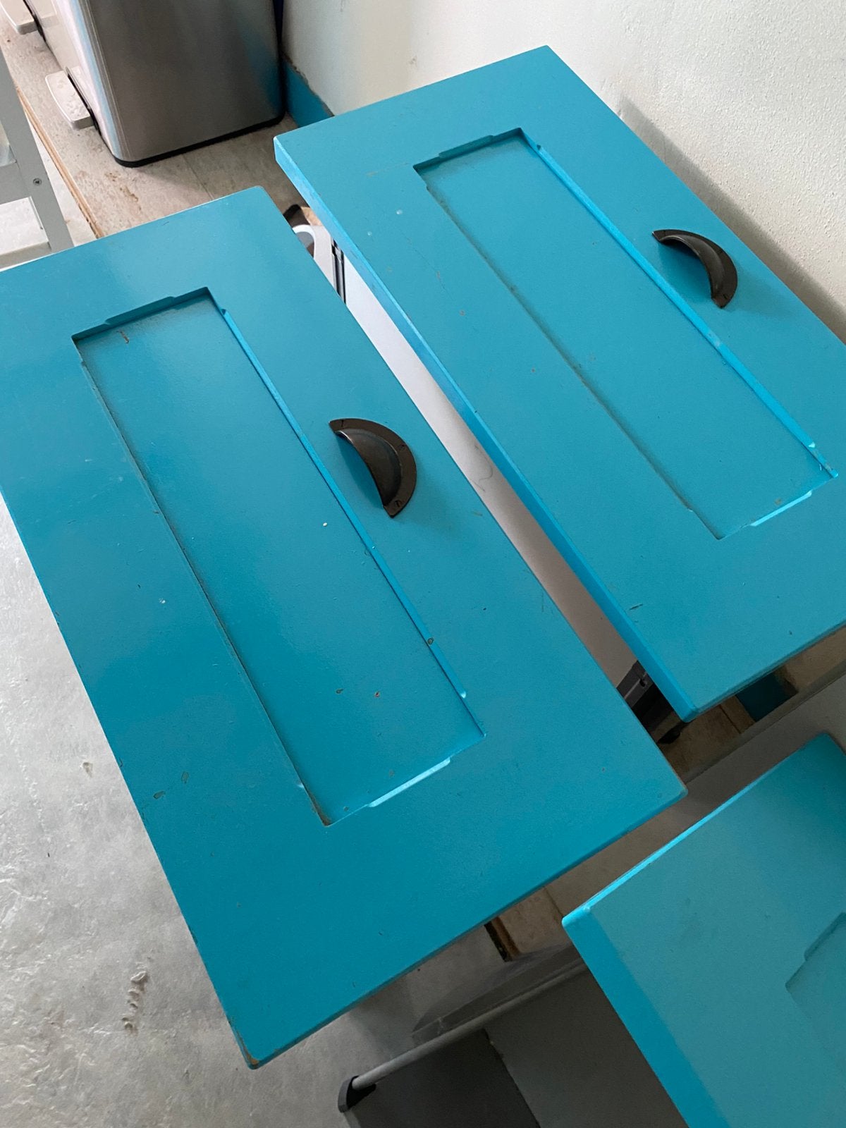 Keuken wordt 22 september gesloopt!, Huis en Inrichting, Ophalen, Gebruikt, Blauw, Overige typen