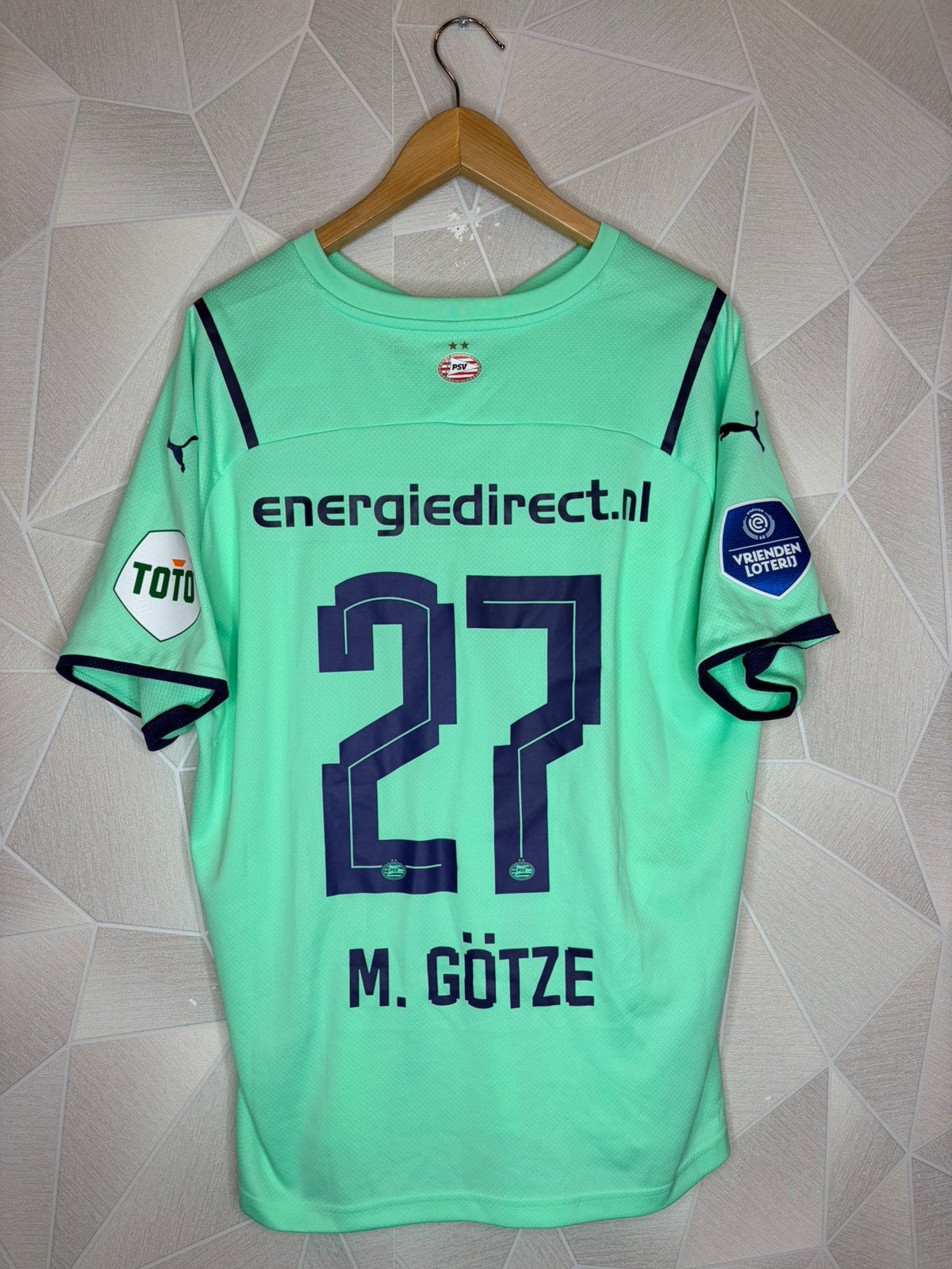 PSV 3de 2021/2022 Götze, Shirt, ., Maat XL, Nieuw