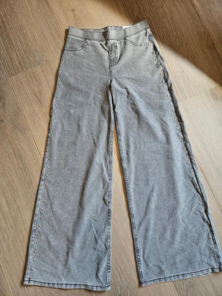 Wijde legging met studs 152, Broek, Meisje, H&M, Nieuw