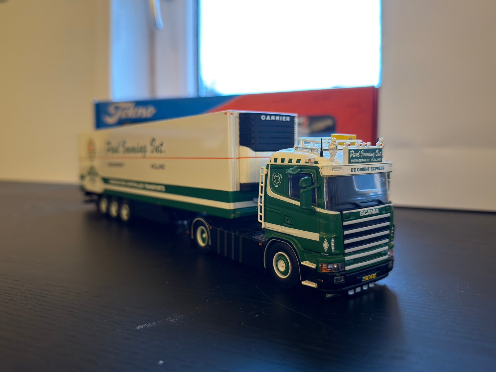 Scania 4 serie paul imming tekno zeldzaam !!, Ophalen of Verzenden, Zo goed als nieuw, Bus of Vrachtwagen, Tekno