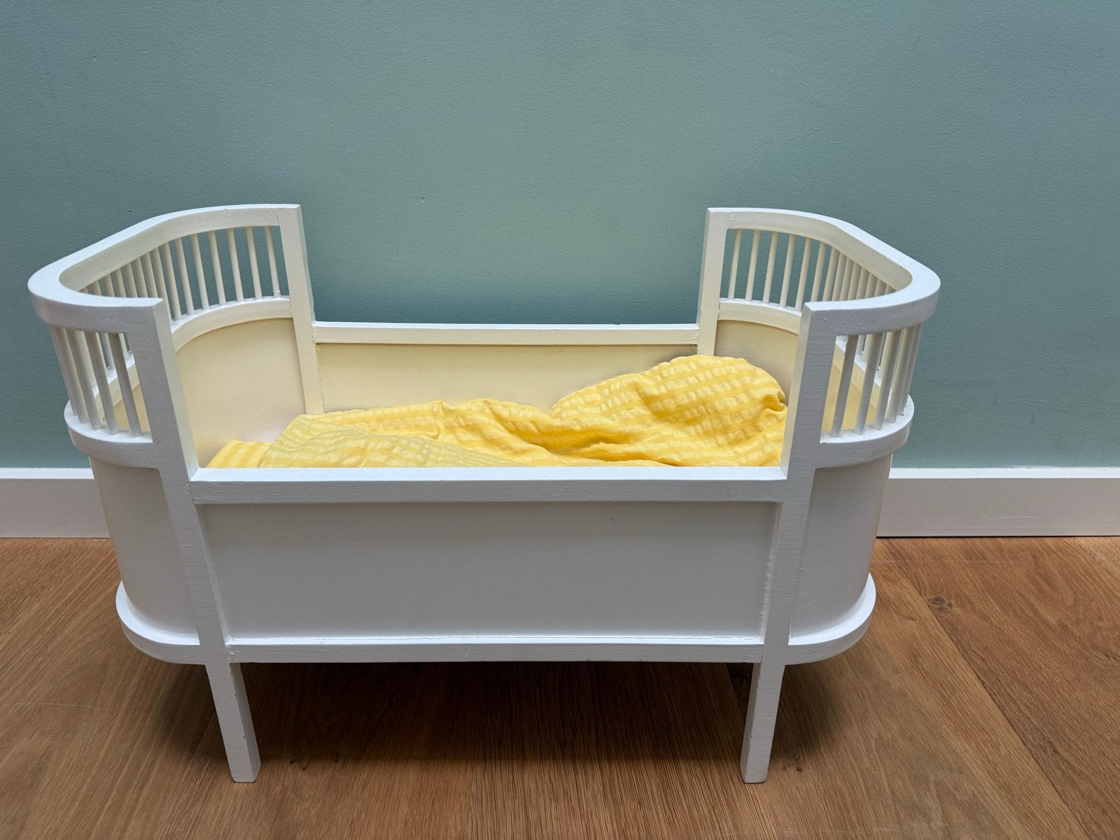 Smallstuff poppenbedje met matras, kussen en deken, Kinderen en Baby's, Ophalen of Verzenden, Zo goed als nieuw, Overige typen