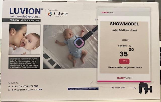 Luvion Crib Mount - Zwart, Ophalen of Verzenden, Nieuw, Minder dan 100 meter