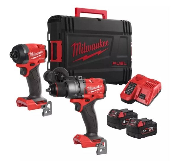 MILWAUKEE FPP2A3-502X - BOORMACHINE + SLAGSCHR NIEUW !!, Verzenden, Nieuw, Boormachine