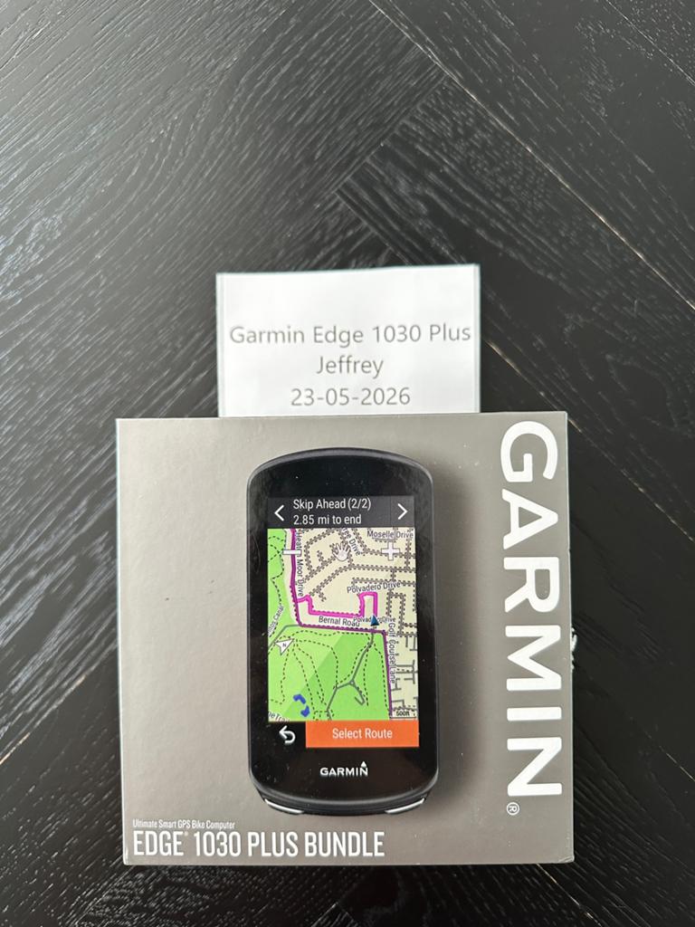 Garmin Edge 1030 Plus, Fietsen en Brommers, Fietsaccessoires | Fietscomputers, Zo goed als nieuw, Ophalen