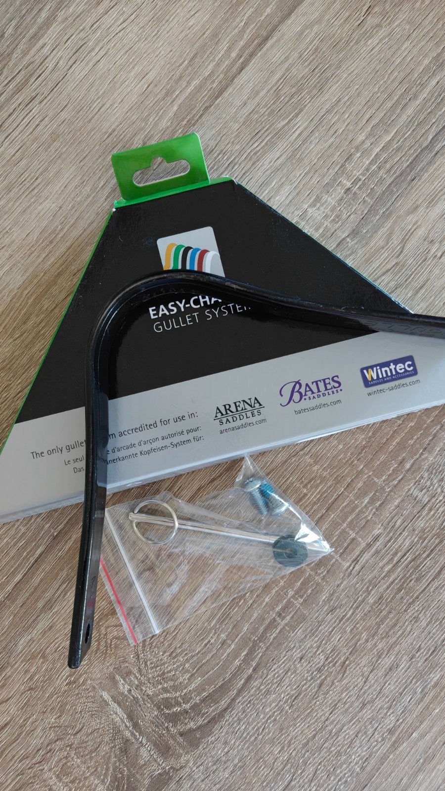 Zwart kopijzer easy-change Bates Wintec Arena, Ophalen of Verzenden, Zo goed als nieuw