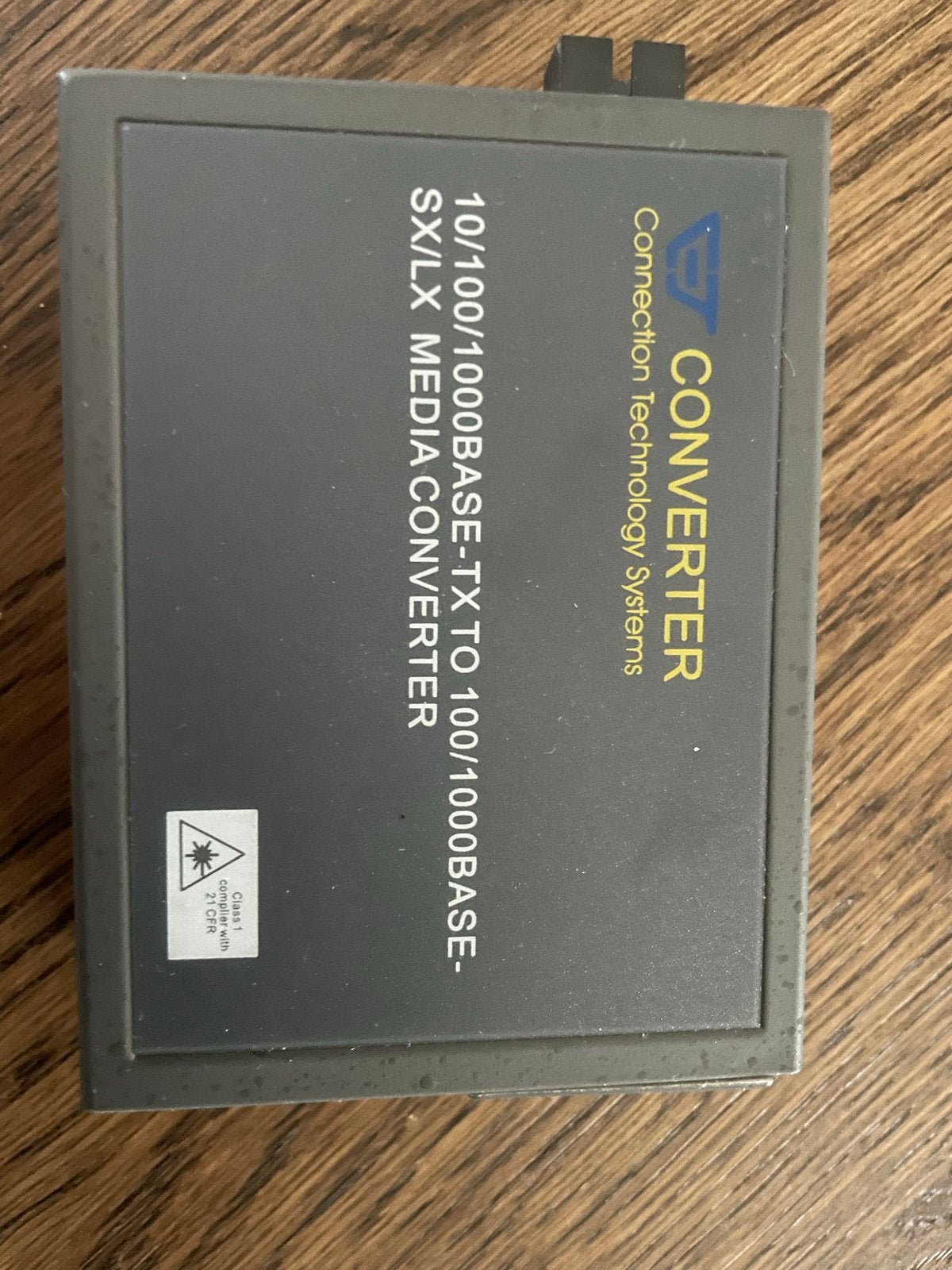 Media Converter 10/100/1000BASE-TX naar SX/LX (zonder kabel), Audio, Tv en Foto, Ophalen of Verzenden, Gebruikt