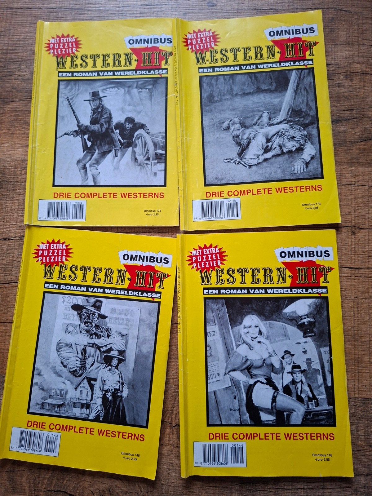 western hit  4x ombibus, Ophalen of Verzenden, Gelezen