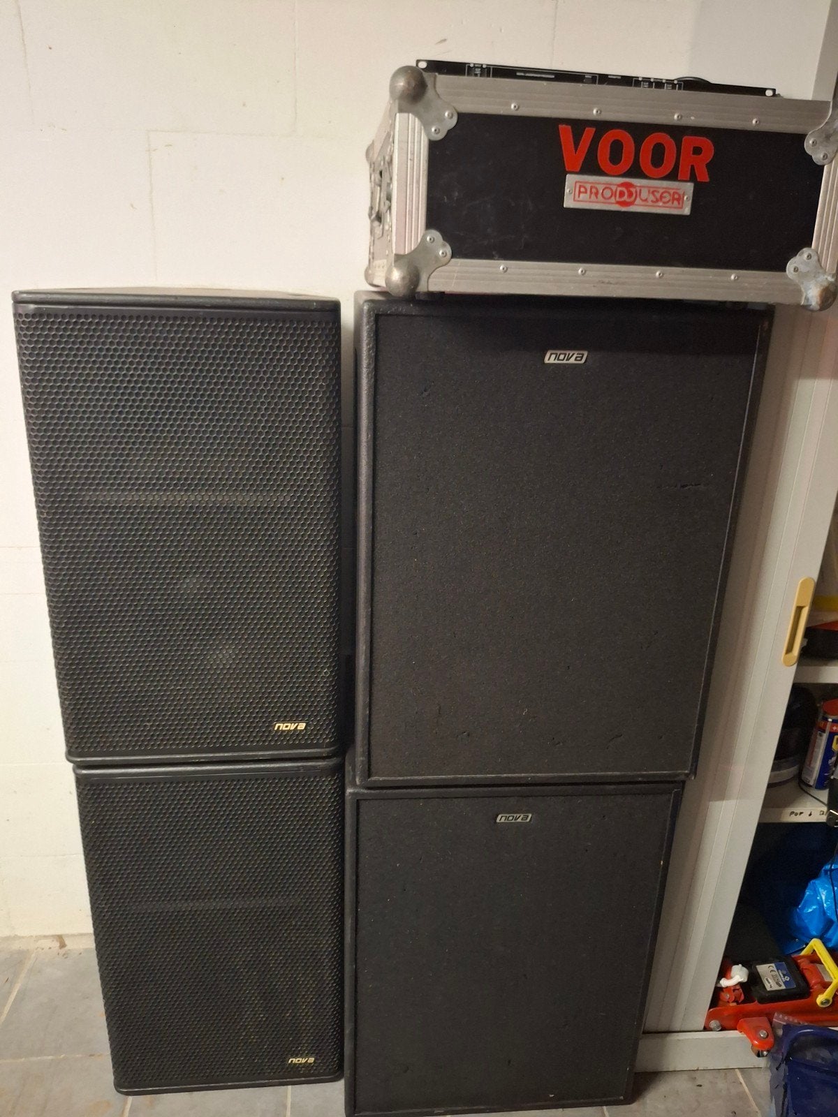 Te Koop complete Nova geluidset, Audio, Tv en Foto, Luidsprekers, Ophalen, Overige merken
