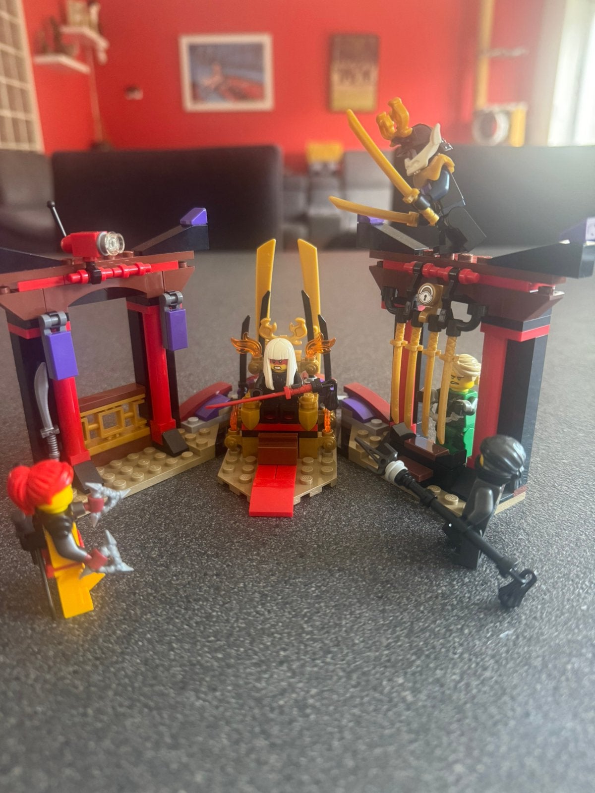 Lego 70651. Troonzaalduel., Compleet, Lego, Ophalen of Verzenden, Zo goed als nieuw