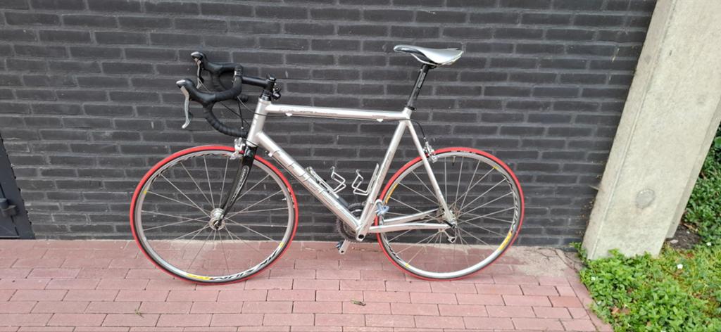 Racefiets met Shimano Ultegra, Maat 62, Fietsen en Brommers, Fietsen | Racefietsen, 28 inch, Gebruikt, Aluminium, 61 tot 65 cm