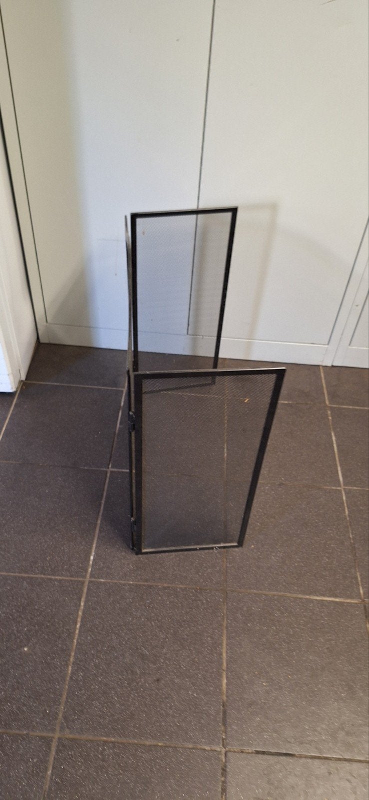 Openhaardscherm 52x58 cm - Zwart, Huis en Inrichting, Ophalen, Gebruikt, Overige soorten