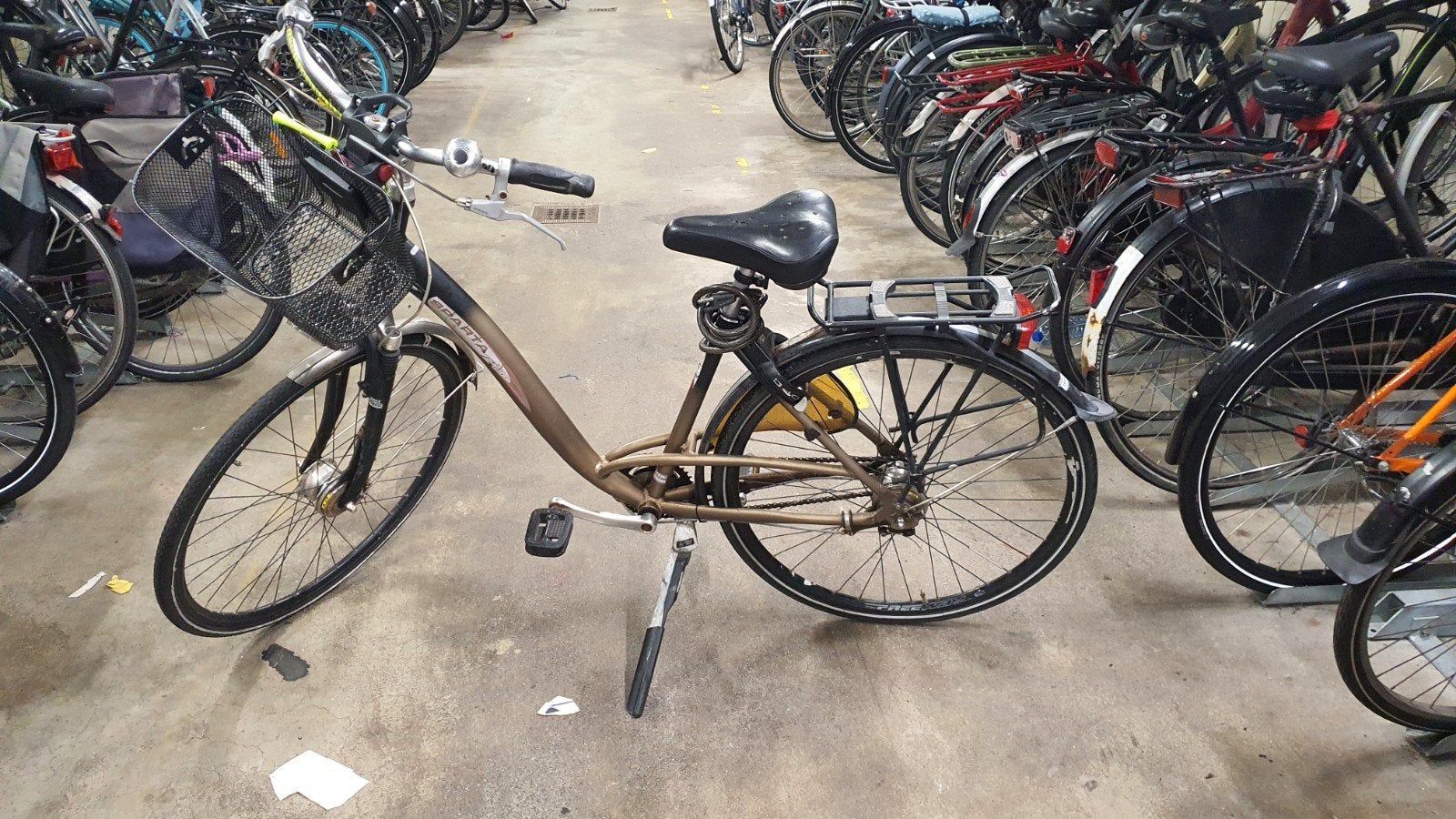 Sparta Cilla Damesfiets - 46 cm frame, Gebruikt, Fietsen en Brommers, Fietsen | Dames | Damesfietsen, Sparta, Velgrem, Ophalen of Verzenden