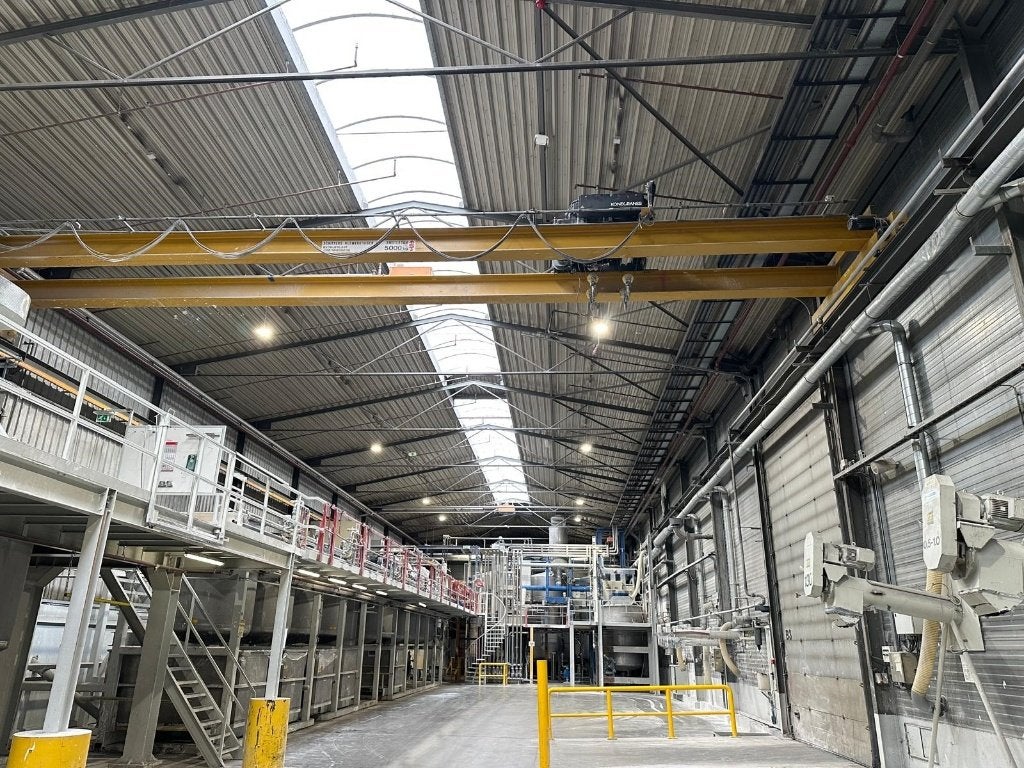 KONE  5 Tons Bovenloopkraan spw 14245cm, Ophalen, Gebruikt