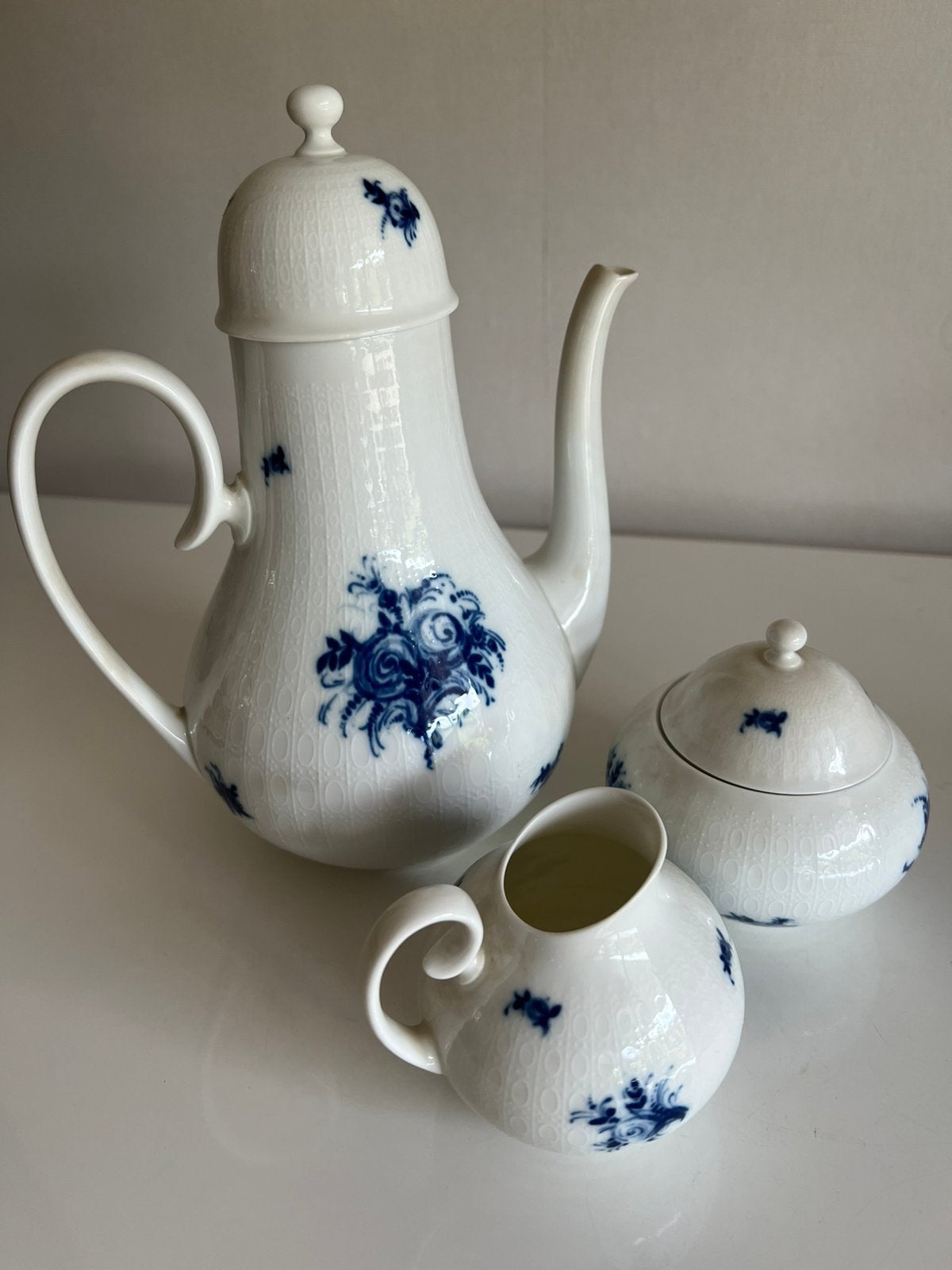 Vintage Bjorn Wiinblad Rosenthal Romanze Theepot Roomstel, Antiek en Kunst, Ophalen of Verzenden