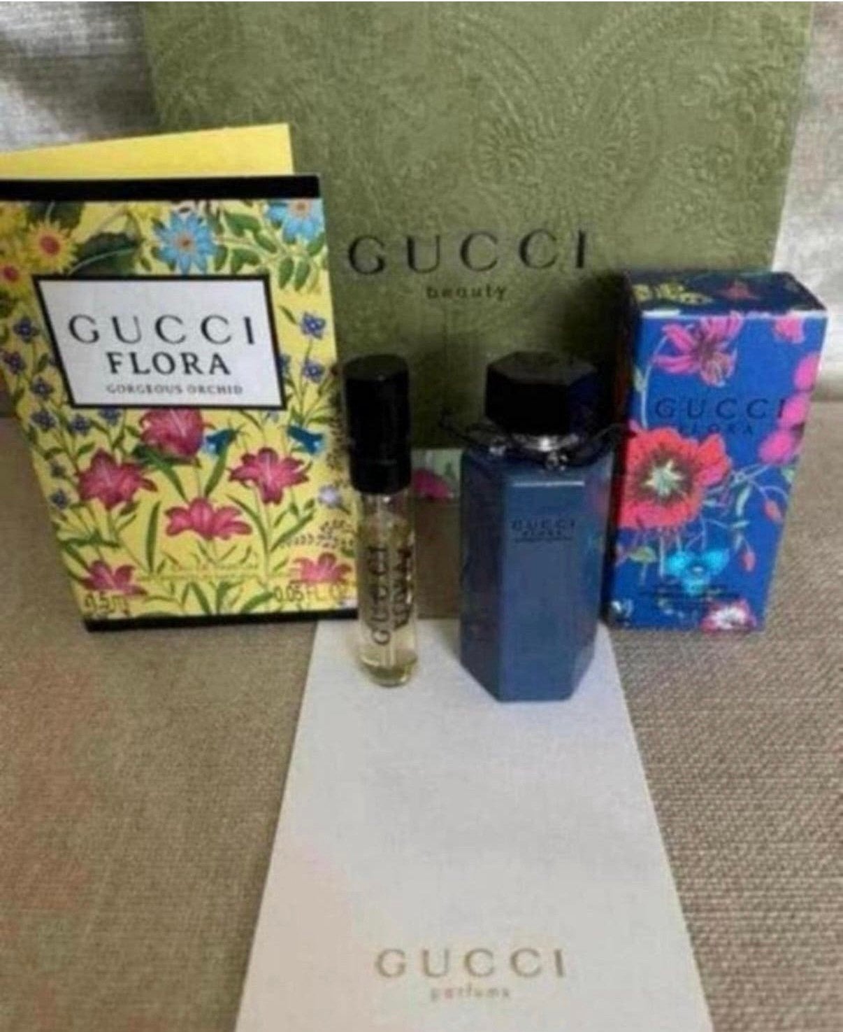 Gucci Flora miniatuur edt lavendel flacon, 5 ml, nieuw, Ophalen of Verzenden, Nieuw, Miniatuur, Gevuld