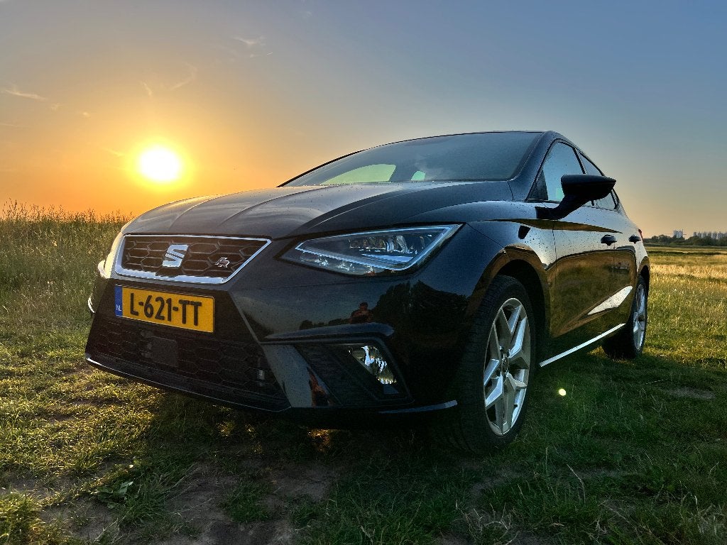 Seat Ibiza 1.0 TSI 110pk 2021 Zwart, Auto's, Seat, Voorwielaandrijving, Stof, 40 €/maand, Euro 6