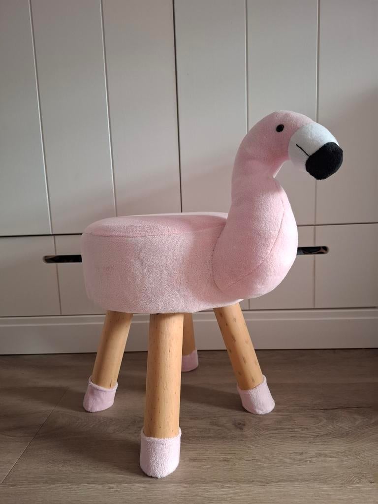 Schattig krukje flamingo, Ophalen, Zo goed als nieuw, Stoel(en)