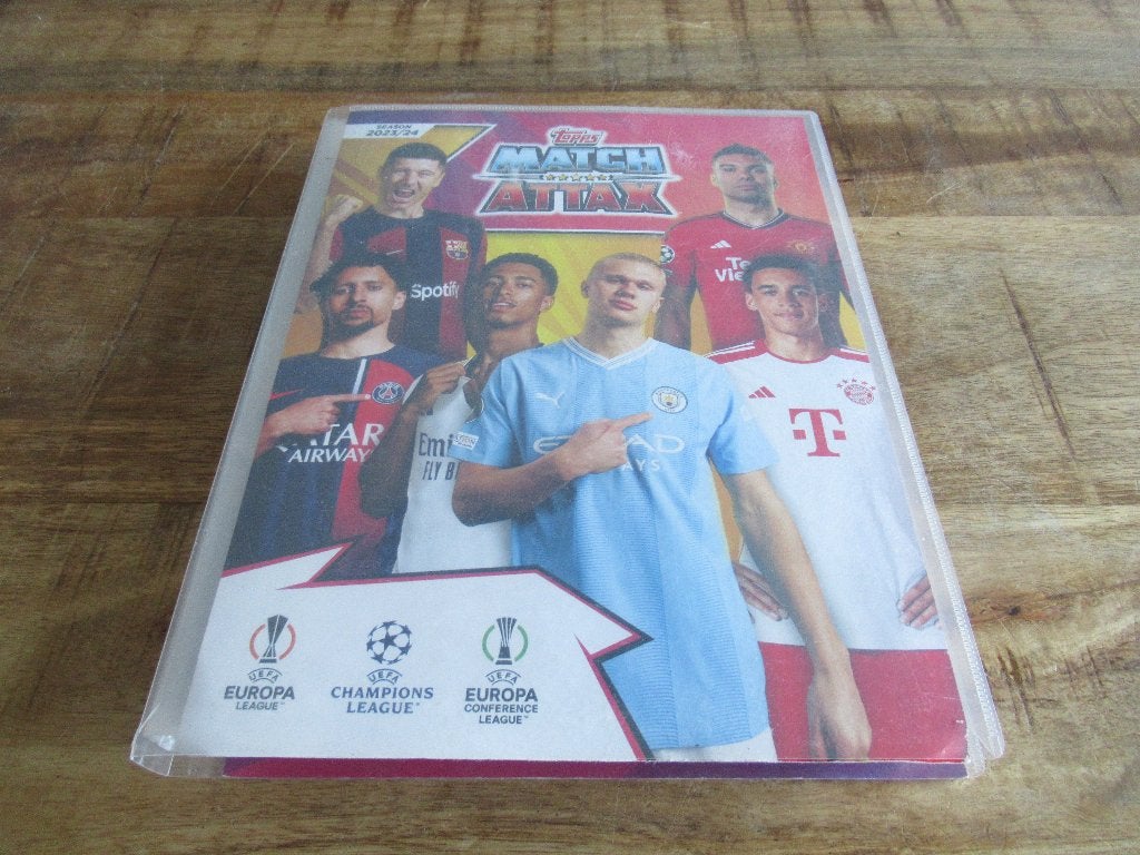 Boek met Topps Match Attax 2023 2024 Europa Champions League, Ophalen of Verzenden, Nieuw, Buitenlandse clubs, Poster, Plaatje of Sticker