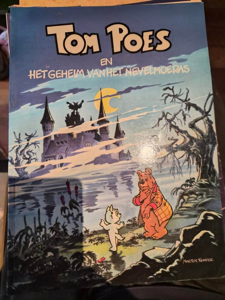 Tom Poes en het Geheim van het Nevelmoeras, Eén stripboek, Ophalen of Verzenden, Gelezen, Marten Toonder