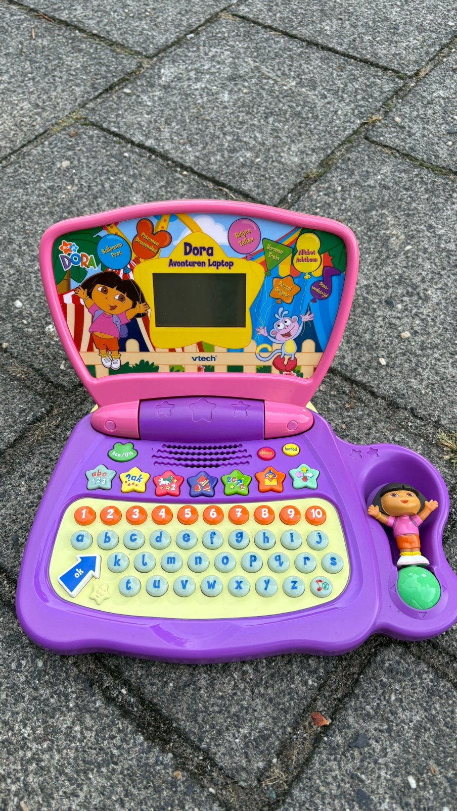 Dora computer, Ophalen, Gebruikt