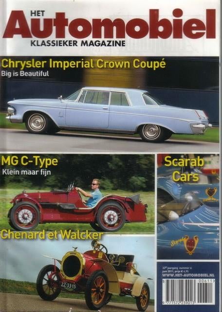 Automobiel 6 2011 : Chrysler Imperial Coupe - MG Midget, Ophalen of Verzenden, Gelezen, Algemeen