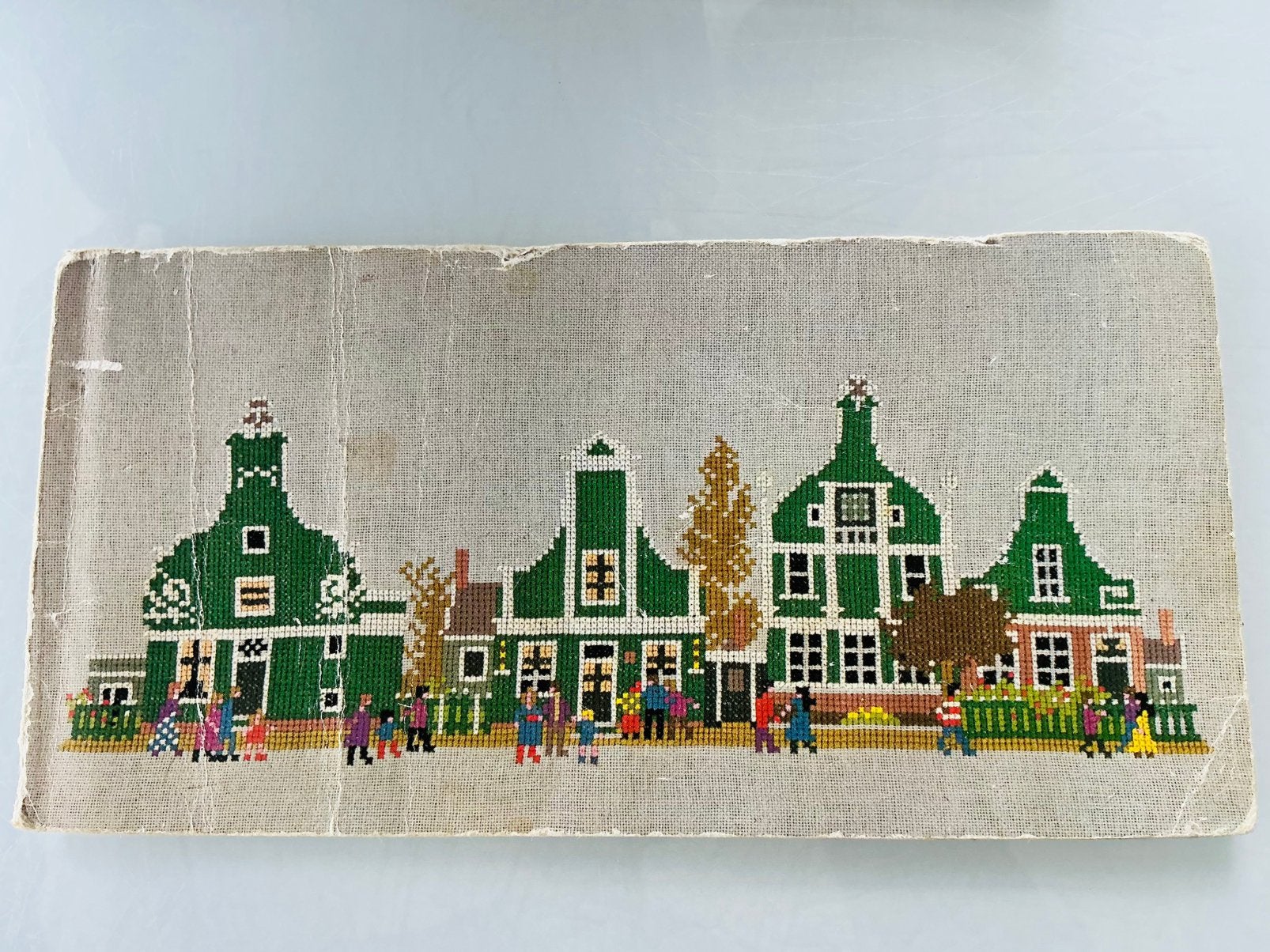 Patroon Borduurontwerp Zaanse Schans. MIes Bloch, Ophalen of Verzenden, Gebruikt, Patroon