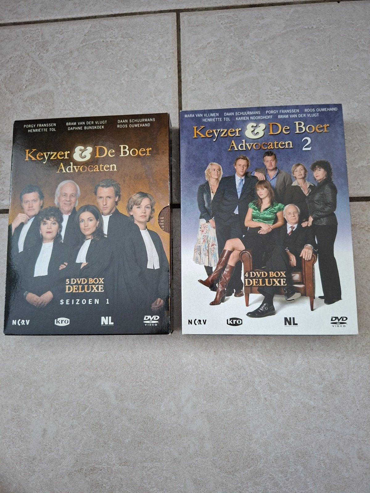 KEIZER& DE BOER SEIZOEN 1 EN 2 €10, Alle leeftijden, Ophalen of Verzenden, Zo goed als nieuw