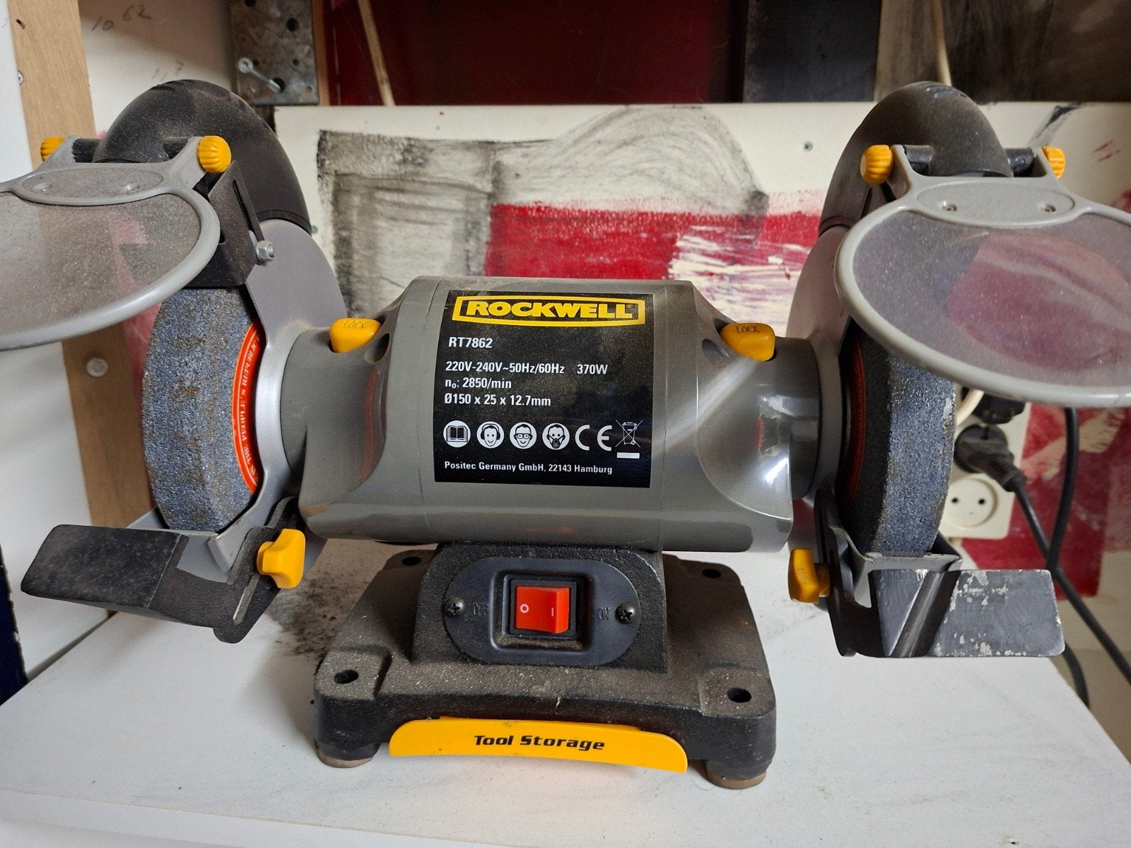 slijpmachine, Ophalen, Gebruikt, Minder dan 700 watt, Werkbankslijpmachine