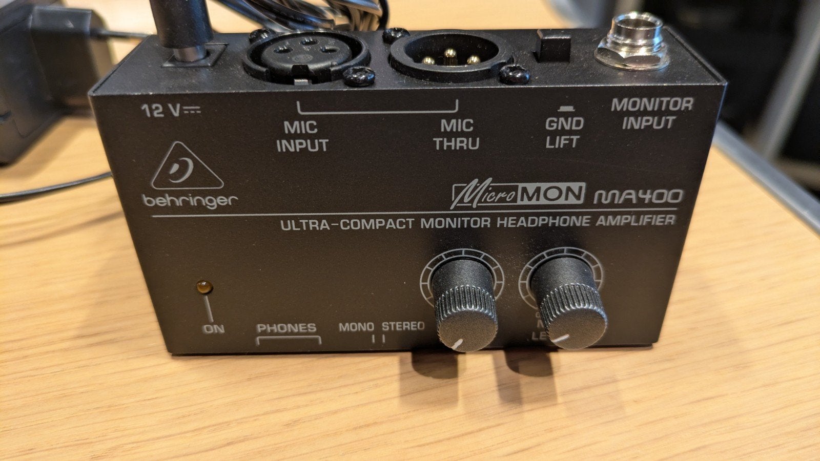 Behringer MicroMON MA400 Hoofdtelefoonversterker, Muziek en Instrumenten, Ophalen of Verzenden